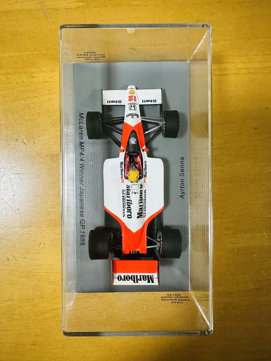 Marlboro McLaren Honda MP4/4 #12 Ayrton Senna Japanese GP Marlboro McLaren Honda MP4/4 #12 Ayrton Senna Japanese GP