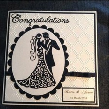 Wedding Greeting Card Dies Metal Cutting DIY Scrapbooking Album Stencils Decor