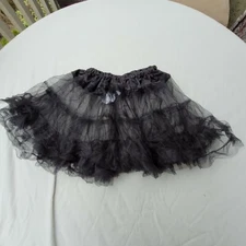Black Tulle Skirt One Size Dress Costume Forum Novelties