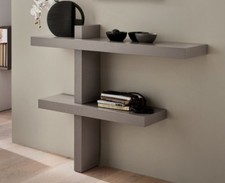 MOBILE DA INGRESSO MODERNO CONSOLLE SANDY TORTORA FRASSINO (ANCHE A MISURA)