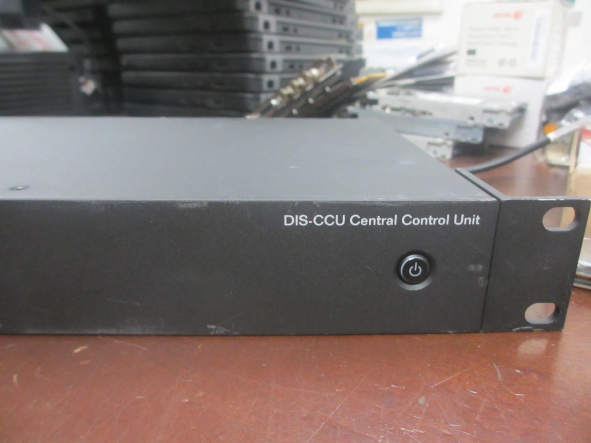 Shure DIS-CCU Central Control Unit Digital Discussion System [NO