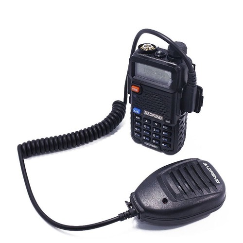 Mic Handheld Speaker Walkie Talkie Speaker Walkie Talkie Microphone for Baofeng