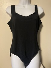 Black Women  s Ballet Leotard Size Large