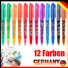 12 Farben Radierbarer Kugelschreiber, Tintenr...