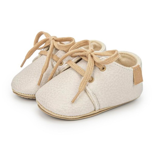 Newborn Baby Kids Girls Boys Pram Shoes Beginner Flat Anti-Slip Trainers UK Size - Picture 16 of 22