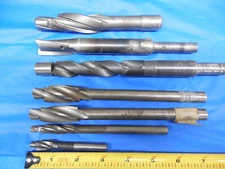7pc LOT OF COUNTERBORES FOR BRIDEPORT MILLING MACHINE SOUTHBEND LATHE TOOLING