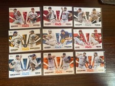 9 - 2023 Topps Baseball One-Two Punch Card lot