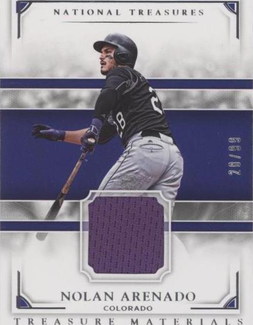 2017 Panini National Treasures - Nolan Arenado #TM-NA - 1 of 1