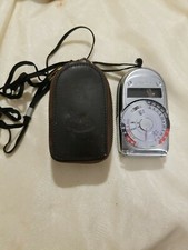 Vintage Sekonic Auto-Leader Model 38 Light Meter w/Case