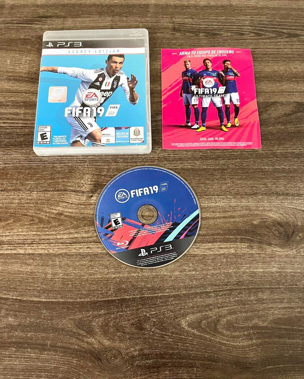 FIFA 19 Legacy Edition Ronaldo Cover PlayStation 3 PS3 ENGLISH Tested &  Working!