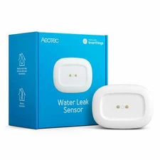 Aeotec SmartThings Water Leak Sensor, ZigBee, Smart Home Hub Compatible