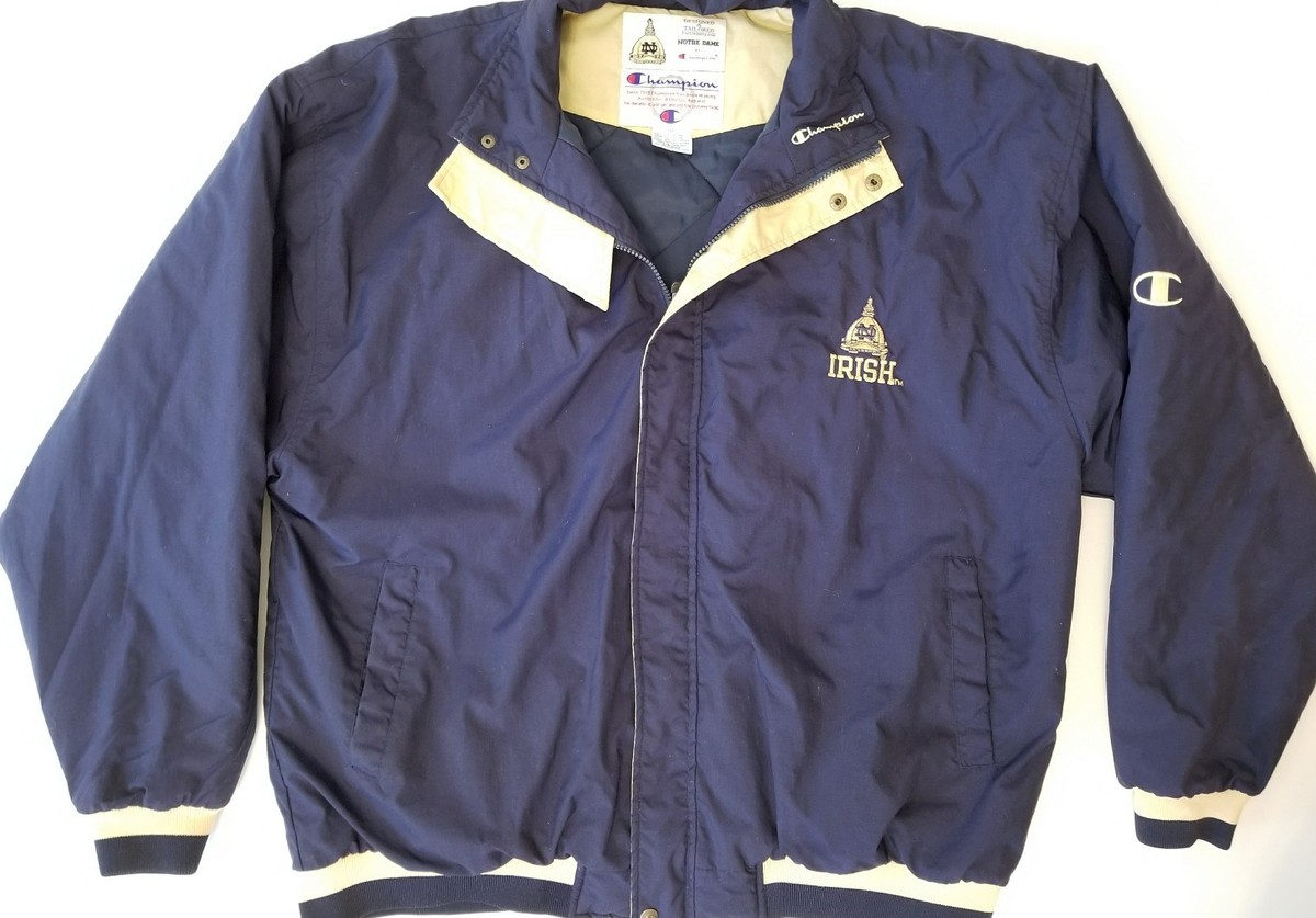 Notre Dame Fighting Irish Champion Vintage 90s Team Navy