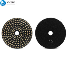 5 Inch Diamond Polishing Pad Sintered Metal Bond Dry/Wet Grit 30-400# Grinding