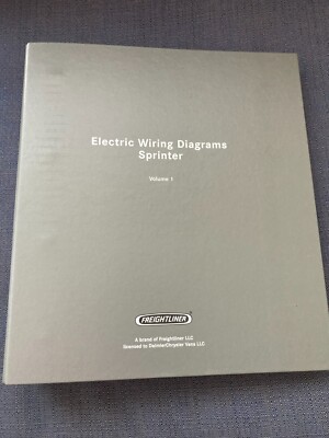 Sprinter van electric wiring diagrams manual Volume 1 Pre-2001 models ...