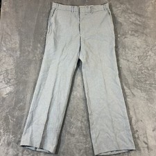 Vintage Levi's Action Slacks Mens 36x32 Sta-Prest Gray Dress Pants 80S 90S READ