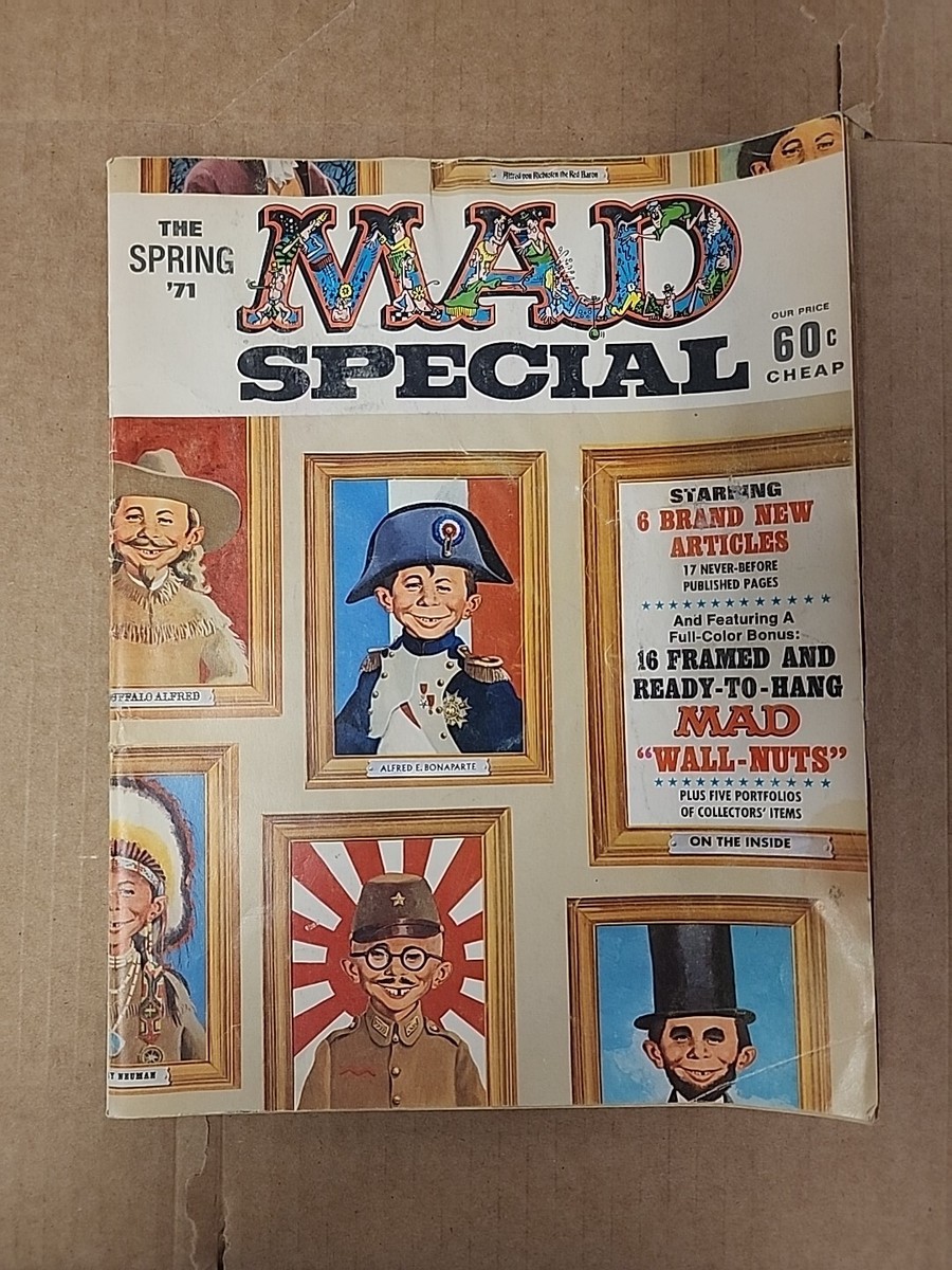 MAD Magazine Special Spring 1971 TV Movie Parody Hitler Comedy. M4
