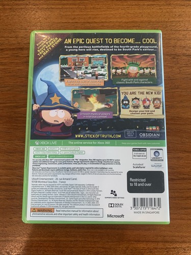 South Park The Stick of Truth - Microsoft Xbox 360 -PAL Complete - Picture 2 of 4