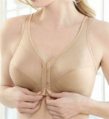 NWOT GLAMORISE NUDE 48D 50C 50DD 52F MAGICLIFT POSTURE BACK SUPPORT BRA 1265