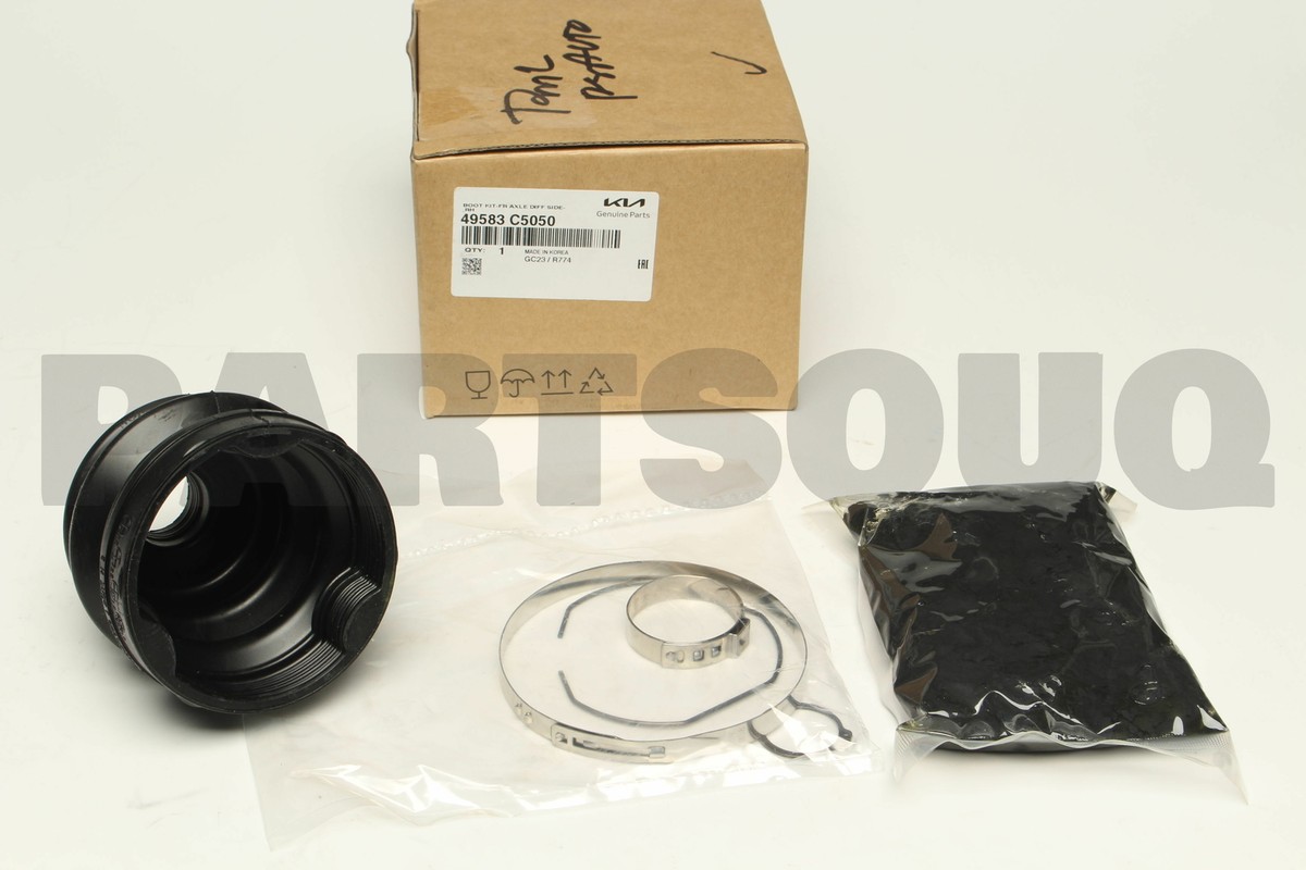 49583C5050 Genuine Hyundai / KIA BOOT KIT-FR AXLE DIFF SIDE RH | eBay