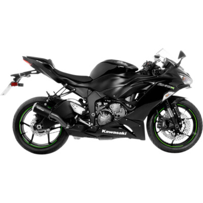 R⭐︎M Leovince ZX-6R Black LV-10 Muffler | 15233B | eBay