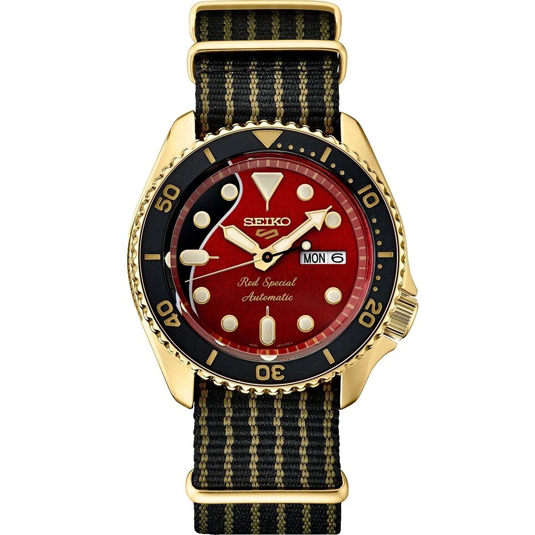 Mecánico (automático) Banda de nylon Diver Relojes de pulsera