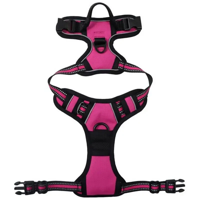 Dog Harness No Pull Reflective Vest with Easy Control Handle Walking Training US