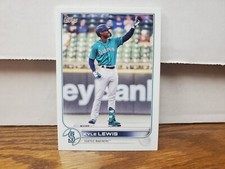 2022 Topps Series I Kyle Lewis Base Card #206 Seattle Mariners 