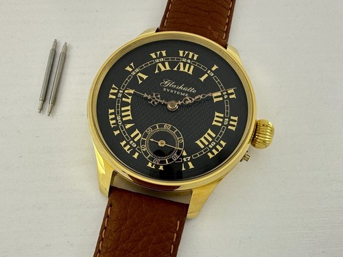 Glashutte Systeme MARRIAGE!!! Antique Swiss Amazing Art Deco Men Watch EXCELLENT