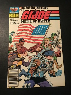G.I. JOE ORDER OF BATTLE #1 LIMITED SERIES 1986 MARVEL FN/VF!!! | eBay