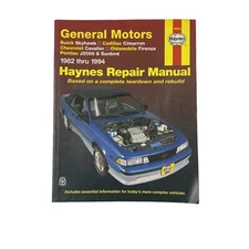 Haynes General Motors 1982-1994 Skyhawk Cimarron Service Shop Manual 38015
