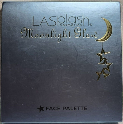 LASplash Cosmetics   Moonlight Glow   4 Shades Face Palette