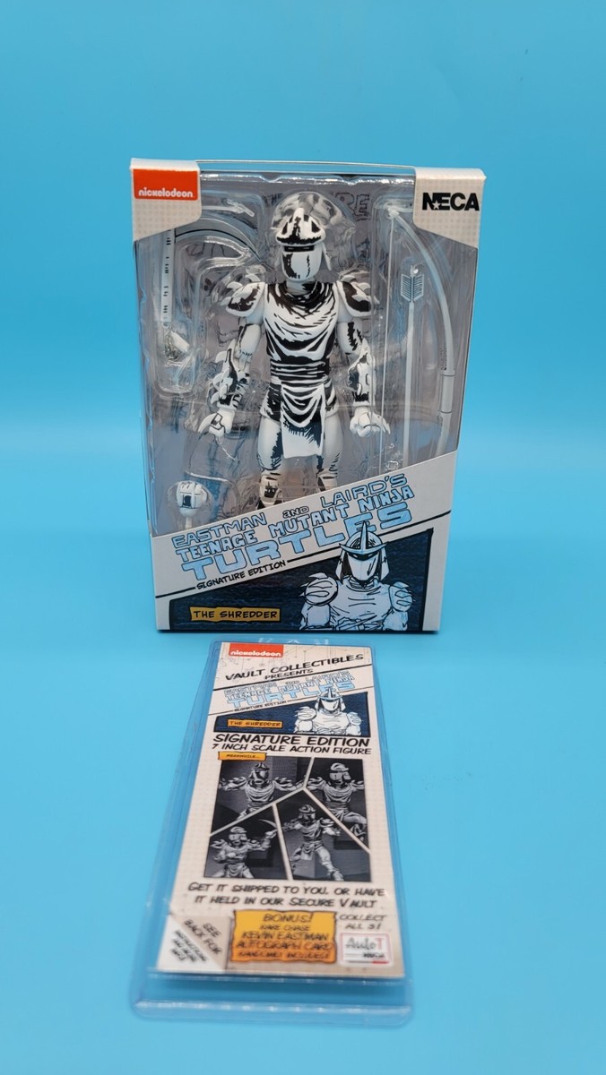 Neca TMNT Mirage Black And White Shredder AutoT Figure