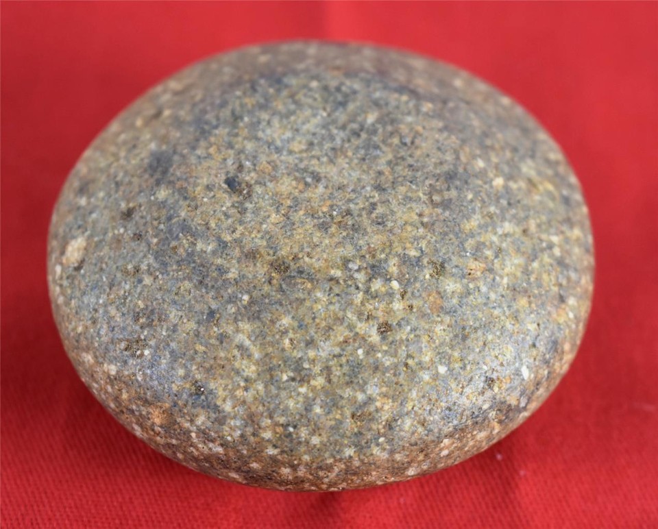 Quartzite Salt River Discoidal Bannerstone Tom COA Arrowheads Artifacts