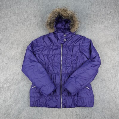 Columbia Jacket Womens Medium Thermal Coil Faux Fur Puff Coat