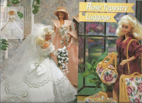 Bridal Gown & Tapestry Luggage For The Fashion Doll's Wedding Day!!