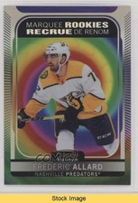 2021-22 O-Pee-Chee Platinum Rainbow Color Wheel Frederic Allard #253 READ r6v