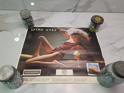 Spyro Gyra Promo Poster Sexy Swimsuit Girl Pin Up 22x17.5 Sound Warehouse 1981