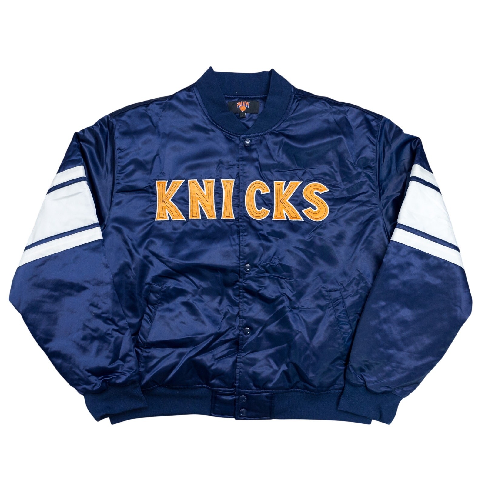 Kith for the New York Knicks Classic Satin Bomber Jacket Size M