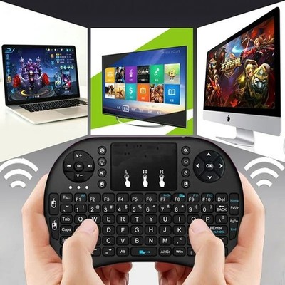 Mini 3 Backlit i8 2.4GHz Wireless Keyboard for TV Box Android PC Raspberry
