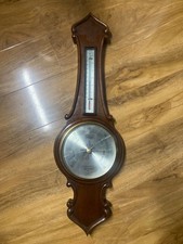 Vintage Comitti Of London Banjo Queen Anne Style Barometer