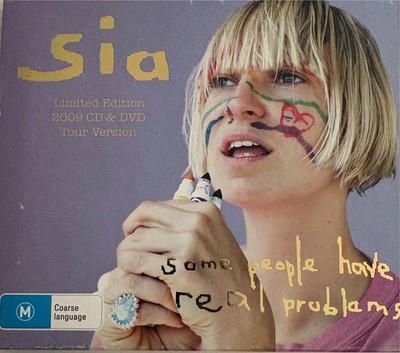 SIA - Some People Have Real Problems Tour Edition CD/DVD Slipcover Exc Cond!