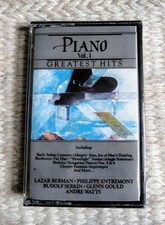 Greatest Hits: The Piano Vol 1 by Various Artists Cassette 1989 