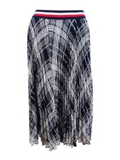 Tommy Hilfiger Women's Plaid Pleated Skirt