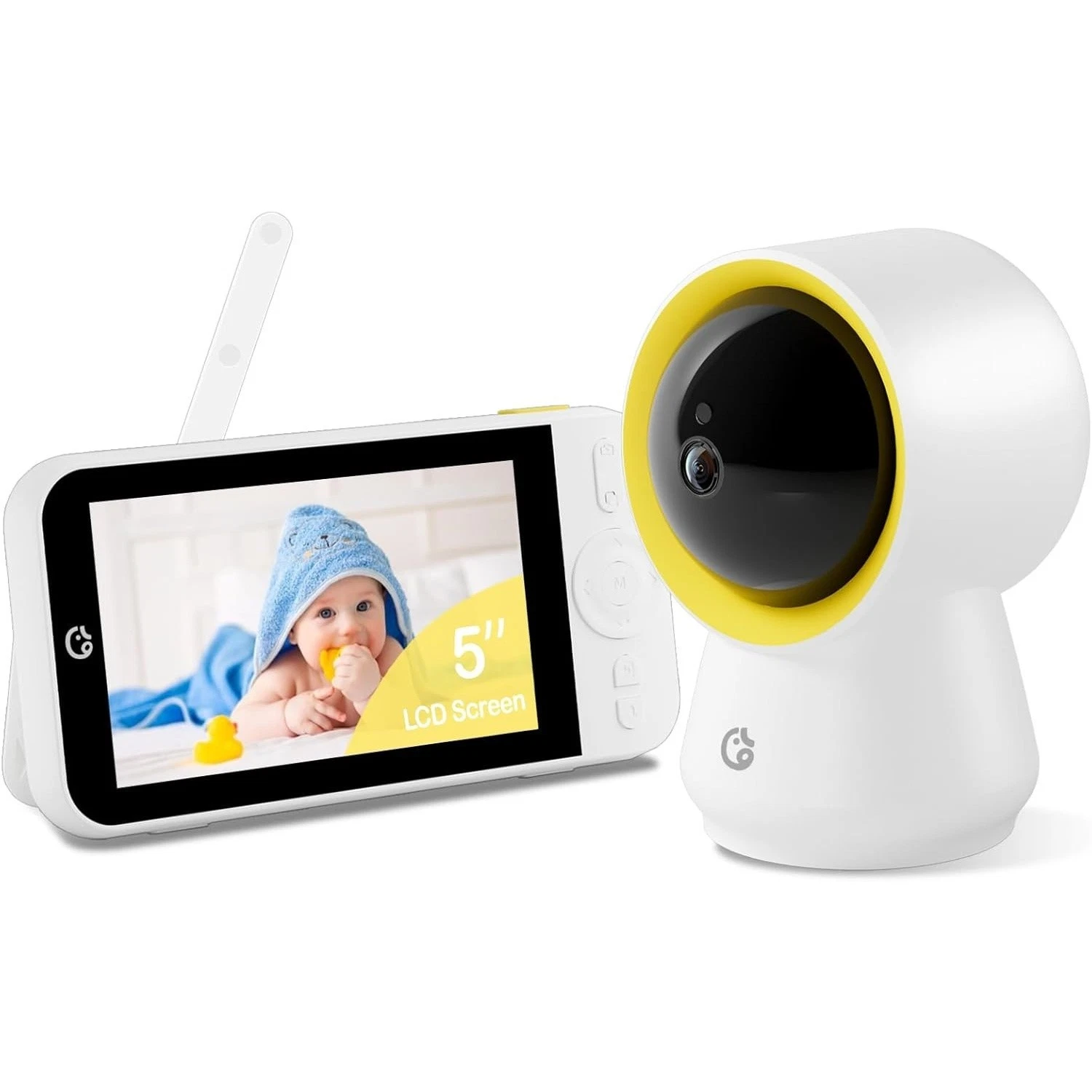 Ellie Baby Monitor No WiFi, Baby Monitor with Camera and Audio, 5" IPS 1080P
Opens in a new window o