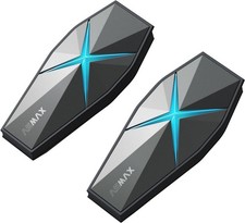 F1 Motorcycle Bluetooth Headset with Smart Voice Control, 10 Riders Mesh Helmet