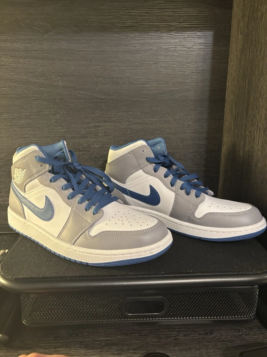 Jordan 1 Mid True Blue | eBay