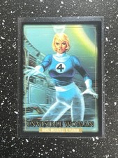 2024 SkyBox Marvel Masterpieces 92 Platinum Invisible Woman #39 Lenticular