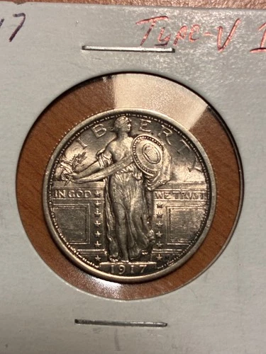 1917 Variety 1 - Standing Quarter - Better Grade - Great Look - $1.99 Shipping