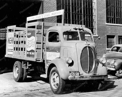 1930s NEHI PEPSI DELIVERY TRUCK 8x10 Borderless Photo