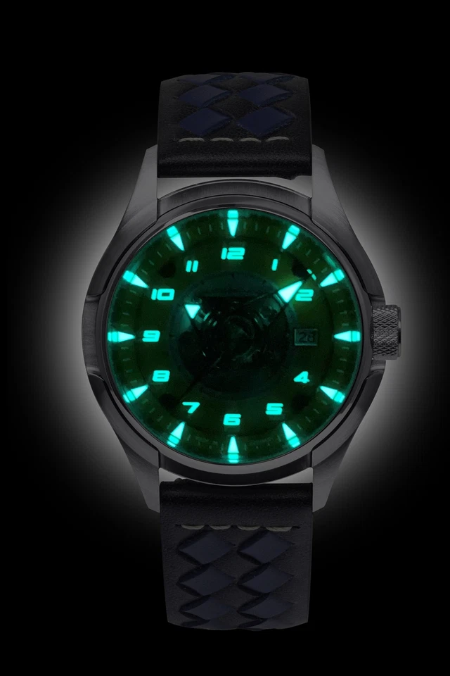 Umf Ruhla Colani 1372-3 Automatic, Watch Sapphire Glass, Edition, 1 23/32in - Image 3 of 4